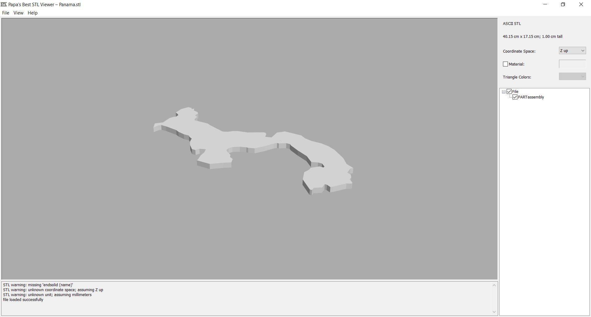 Map - North America - all countries 3D print model_8