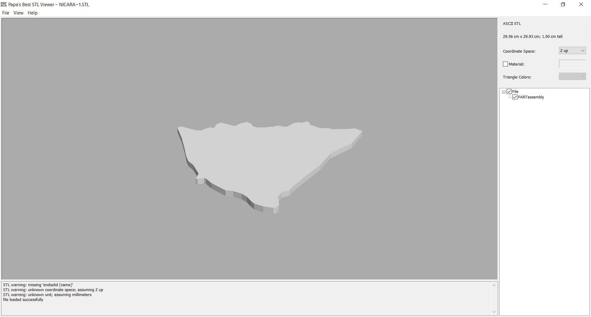 Map - North America - all countries 3D print model_9