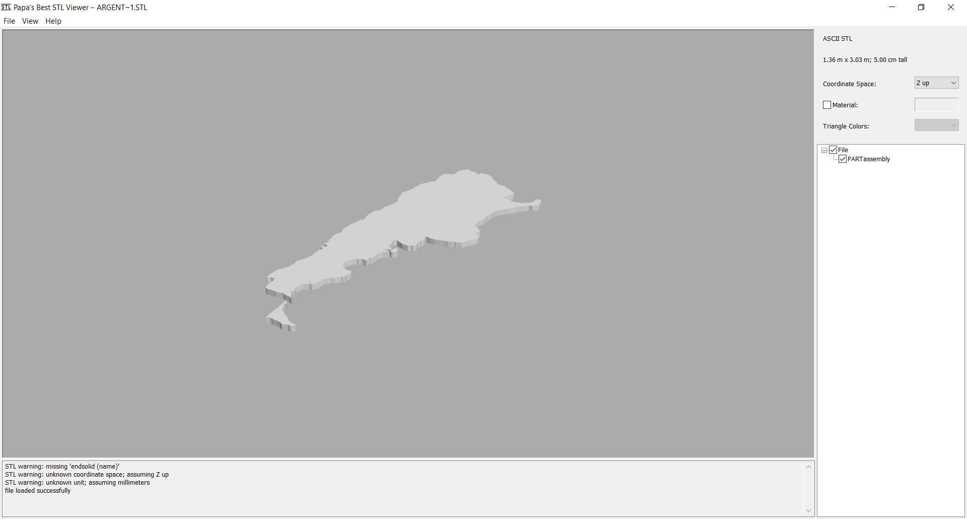 Map - South America- all countries 3D print model_6