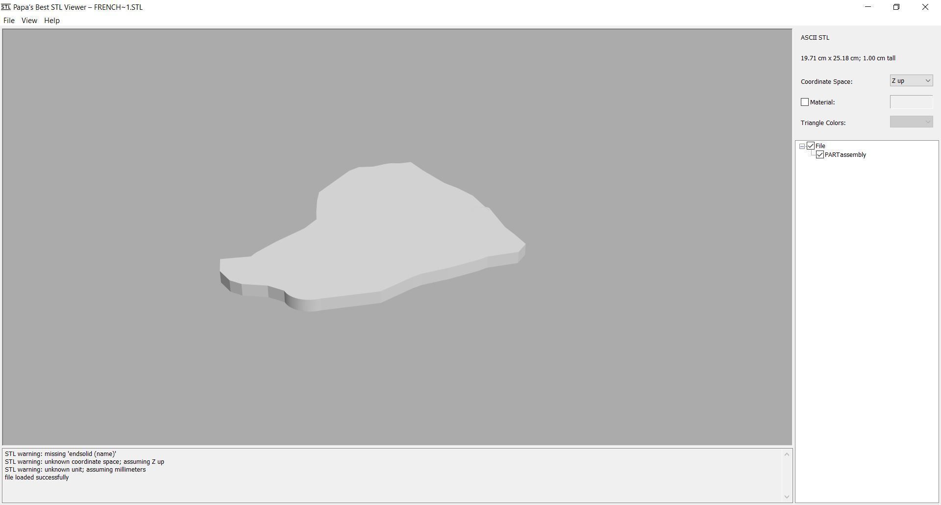 Map - South America- all countries 3D print model_10