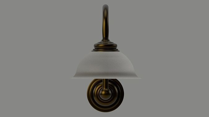 Vintage Wall Light  3D model