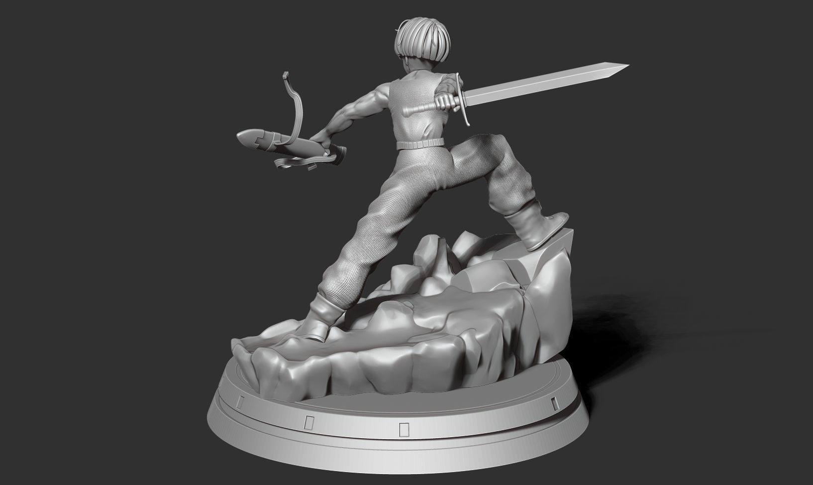 Future Trunks 3D print model_17