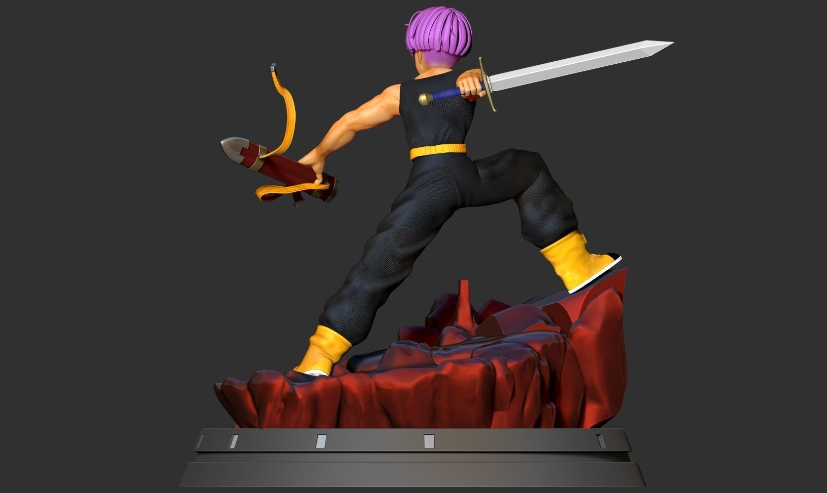 Future Trunks 3D print model_21
