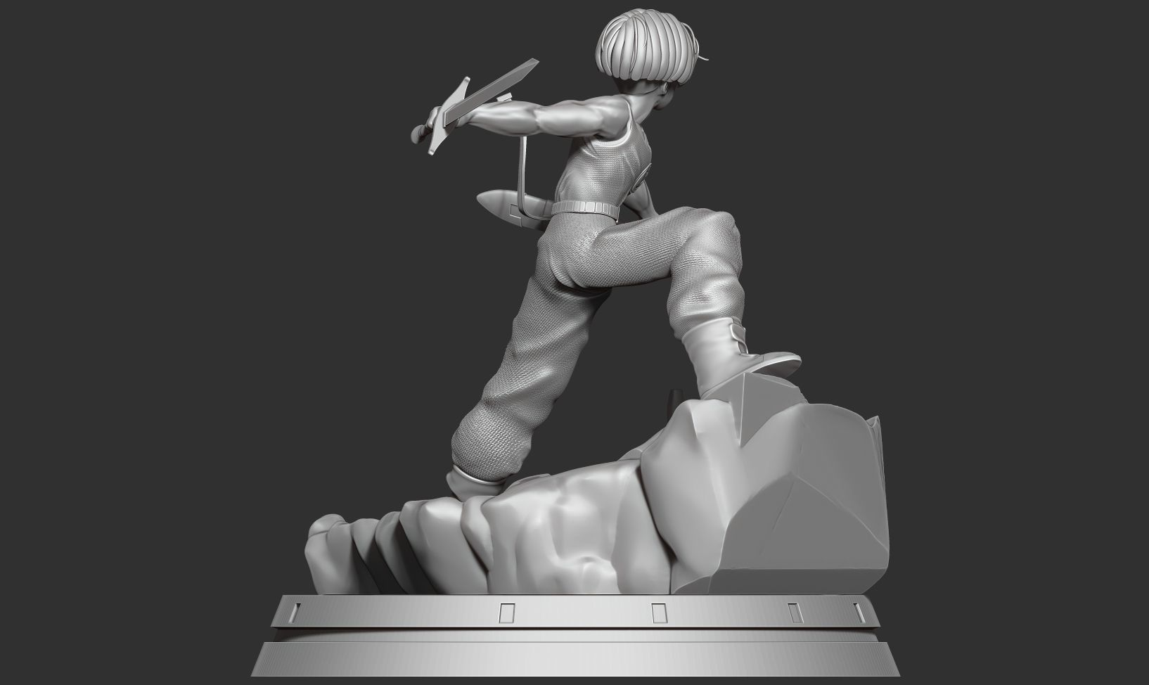 Future Trunks 3D print model_22