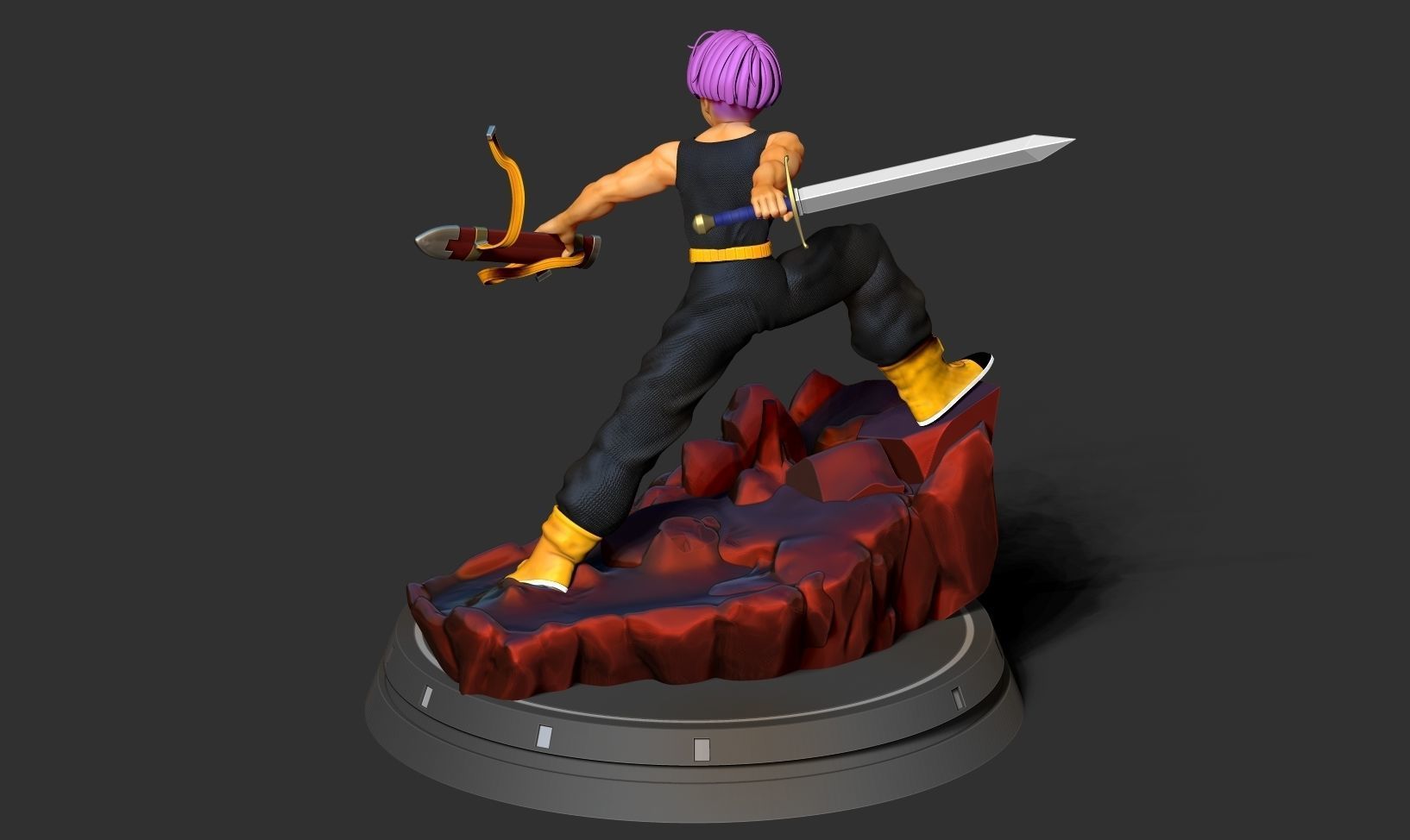 Future Trunks 3D print model_16