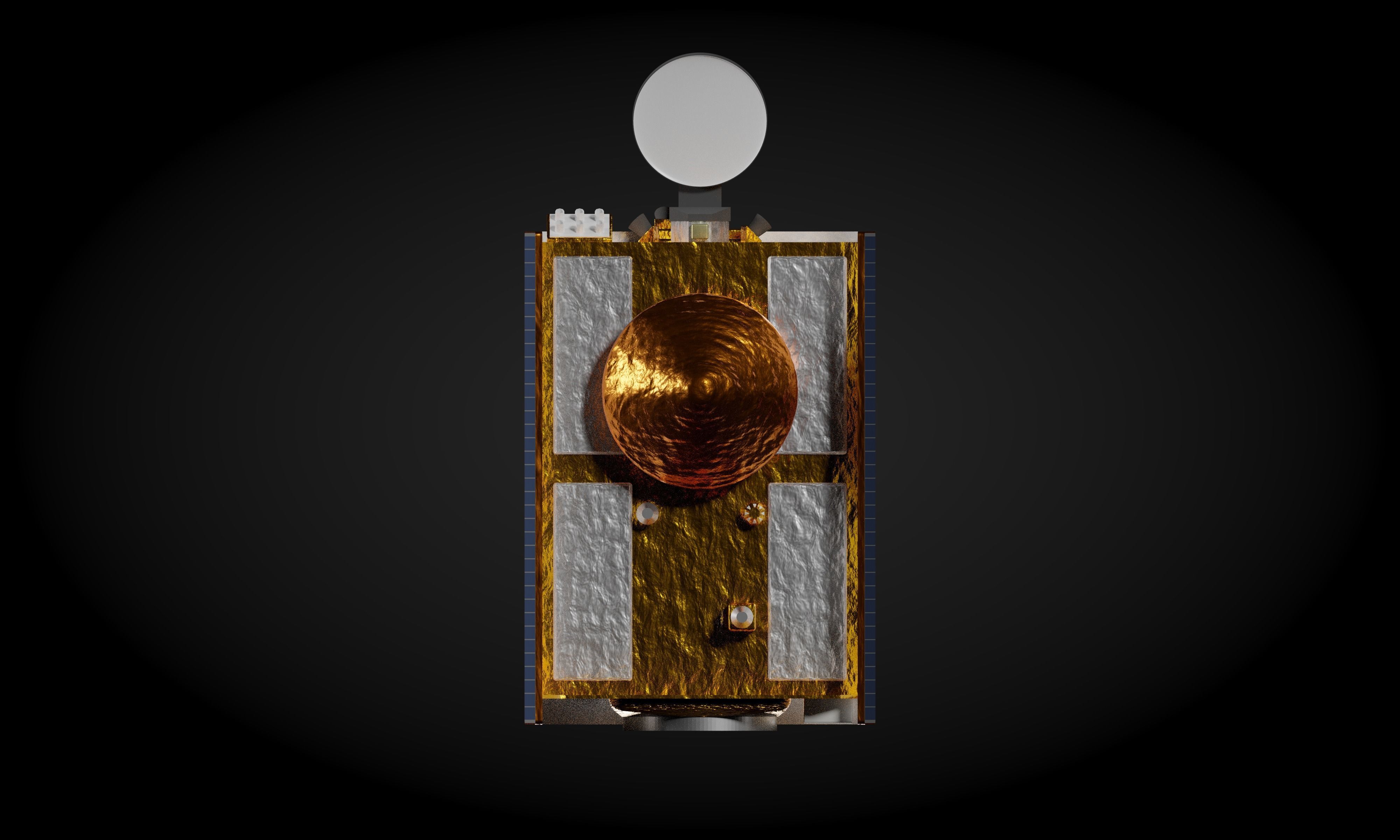 Sentinel-6 spacecraft 3D model_3