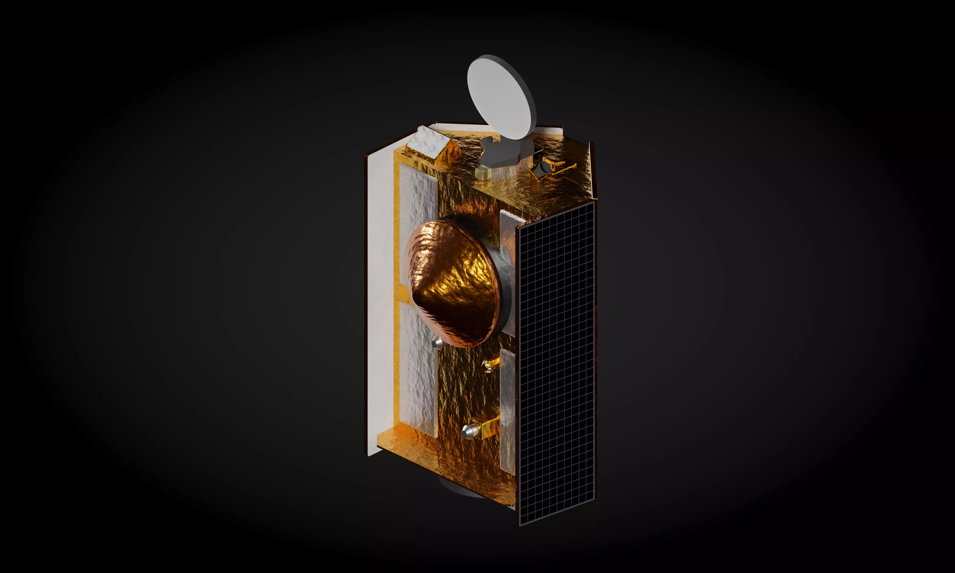 Sentinel-6 spacecraft 3D model_0