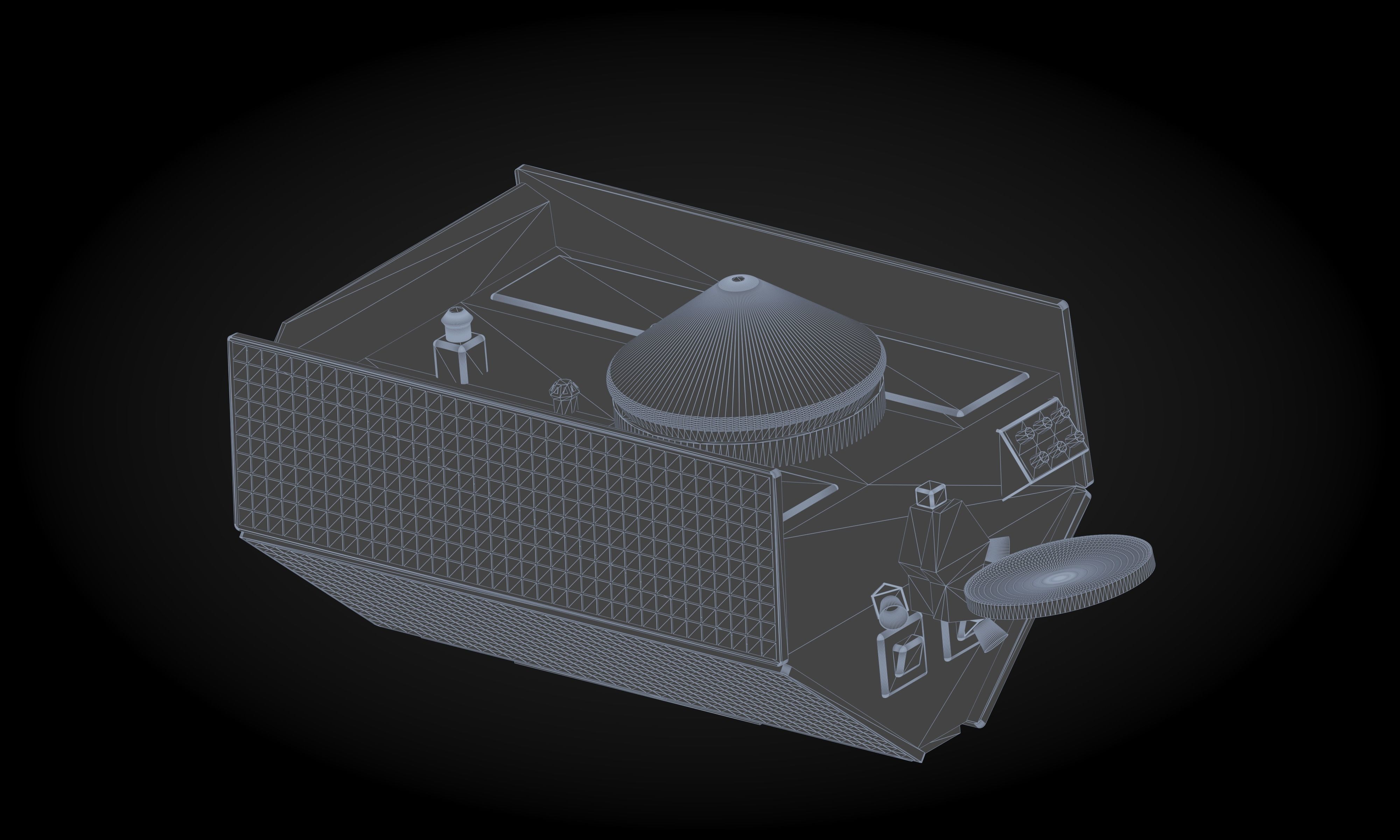 Sentinel-6 spacecraft 3D model_7