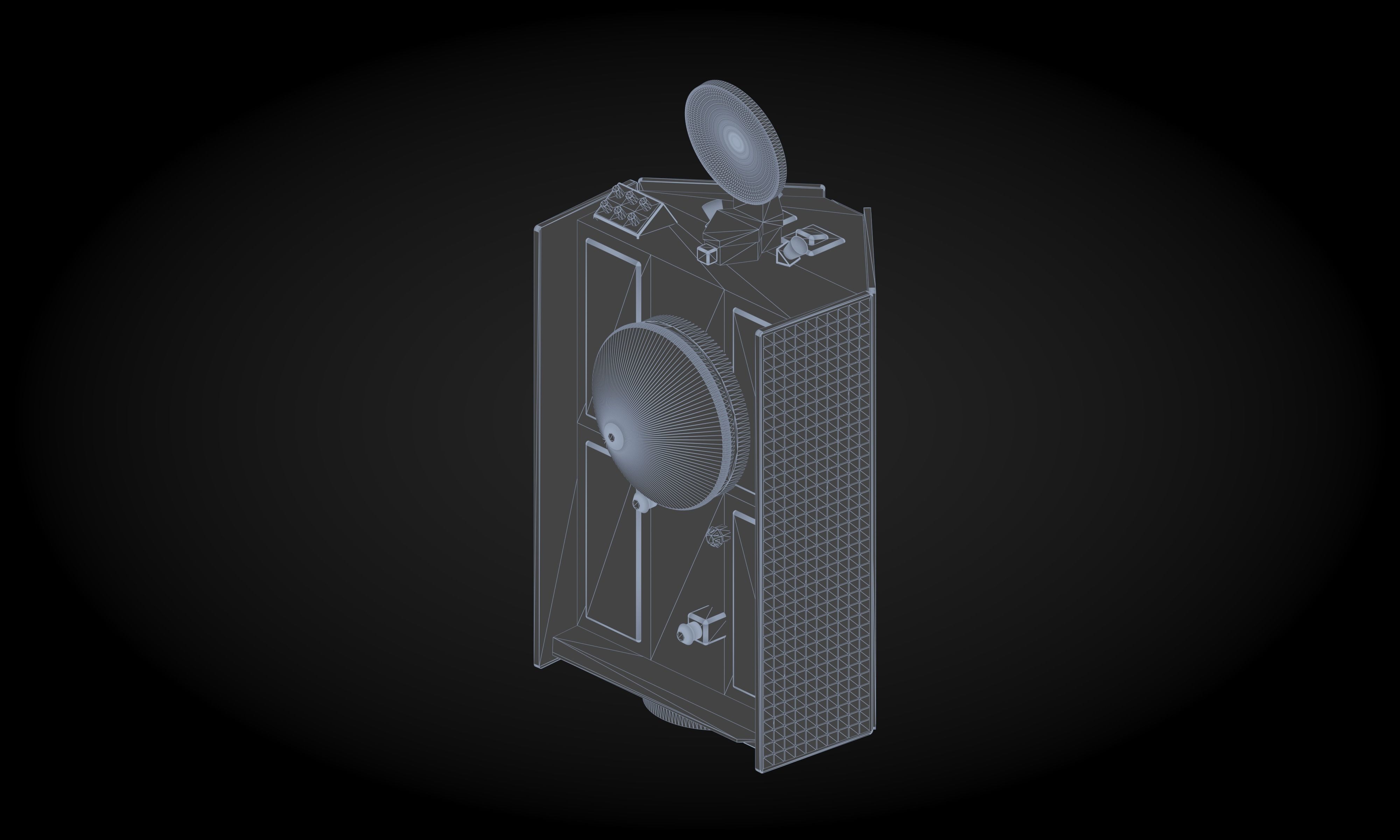 Sentinel-6 spacecraft 3D model_6