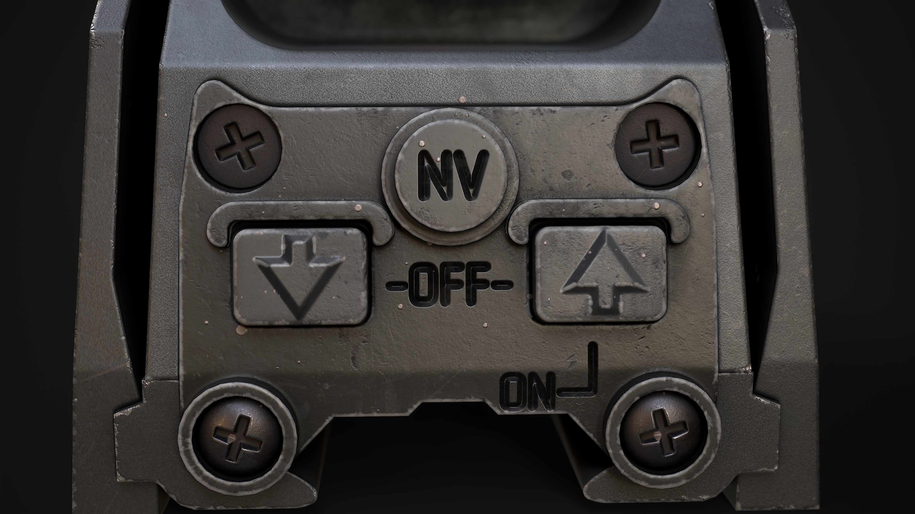 EOTECH HWS XPS3 HOLOGRAPHIC SIGHT Low-poly 3D model_18