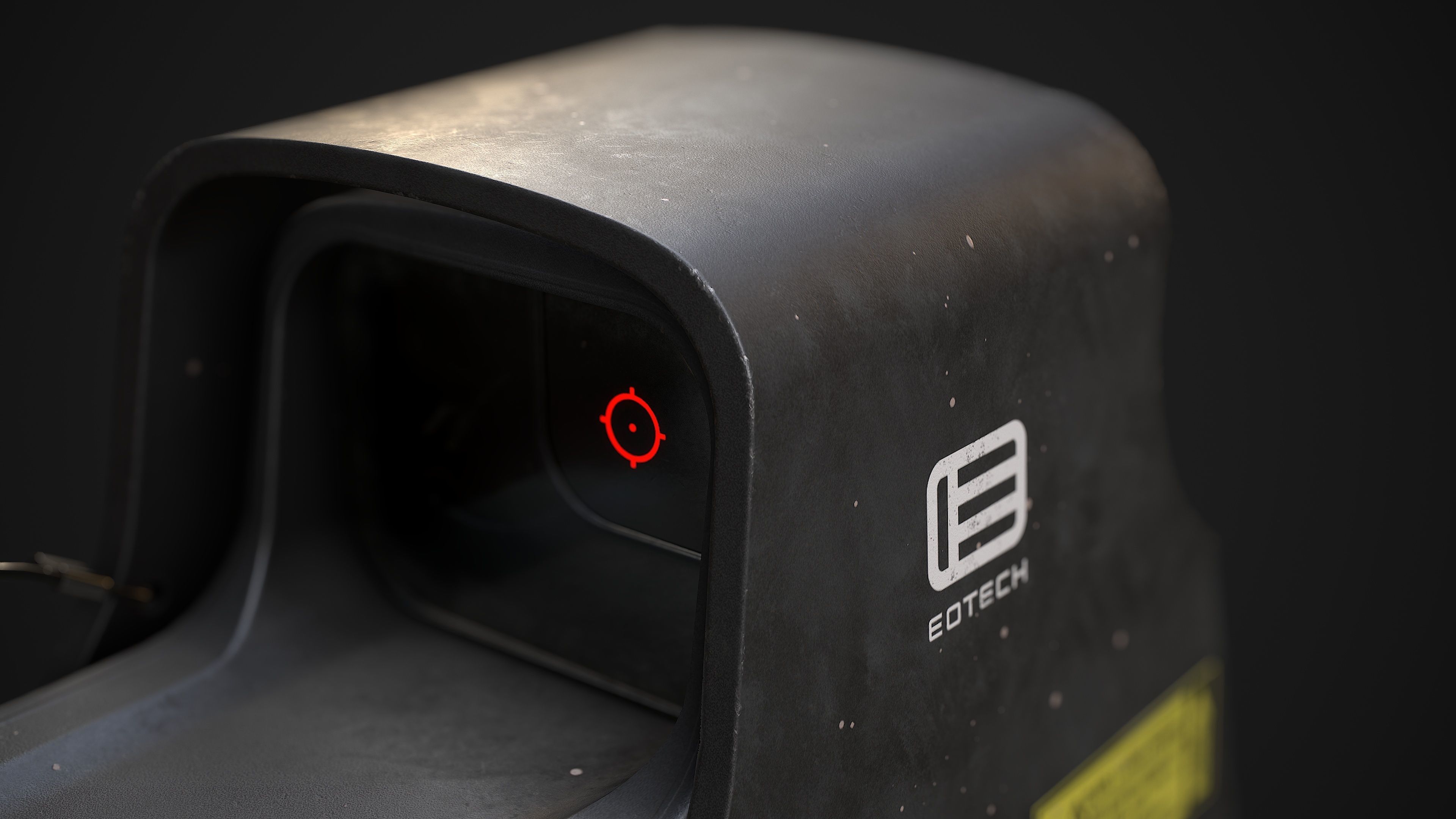 EOTECH HWS XPS3 HOLOGRAPHIC SIGHT Low-poly 3D model_22