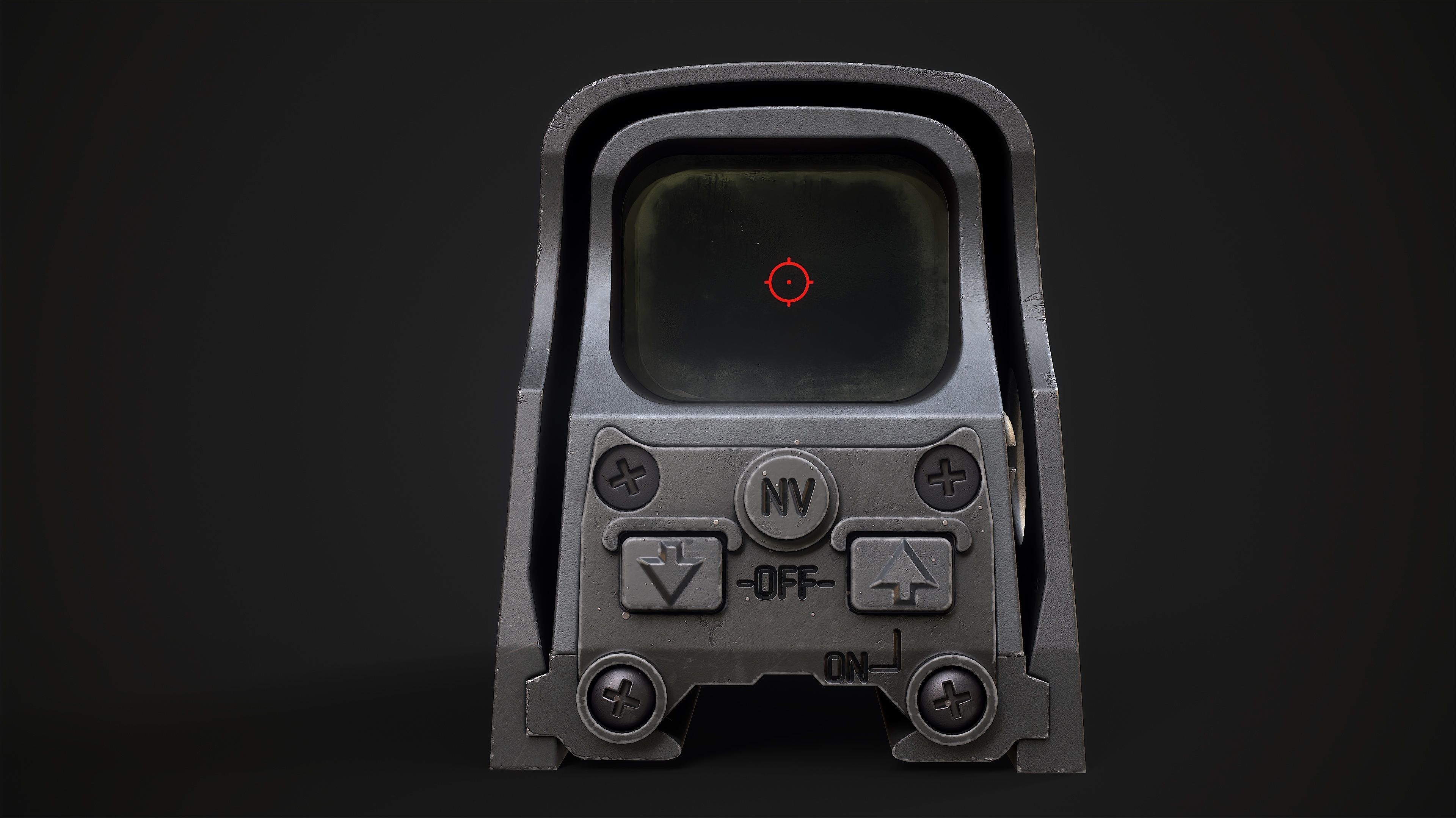 EOTECH HWS XPS3 HOLOGRAPHIC SIGHT Low-poly 3D model_5