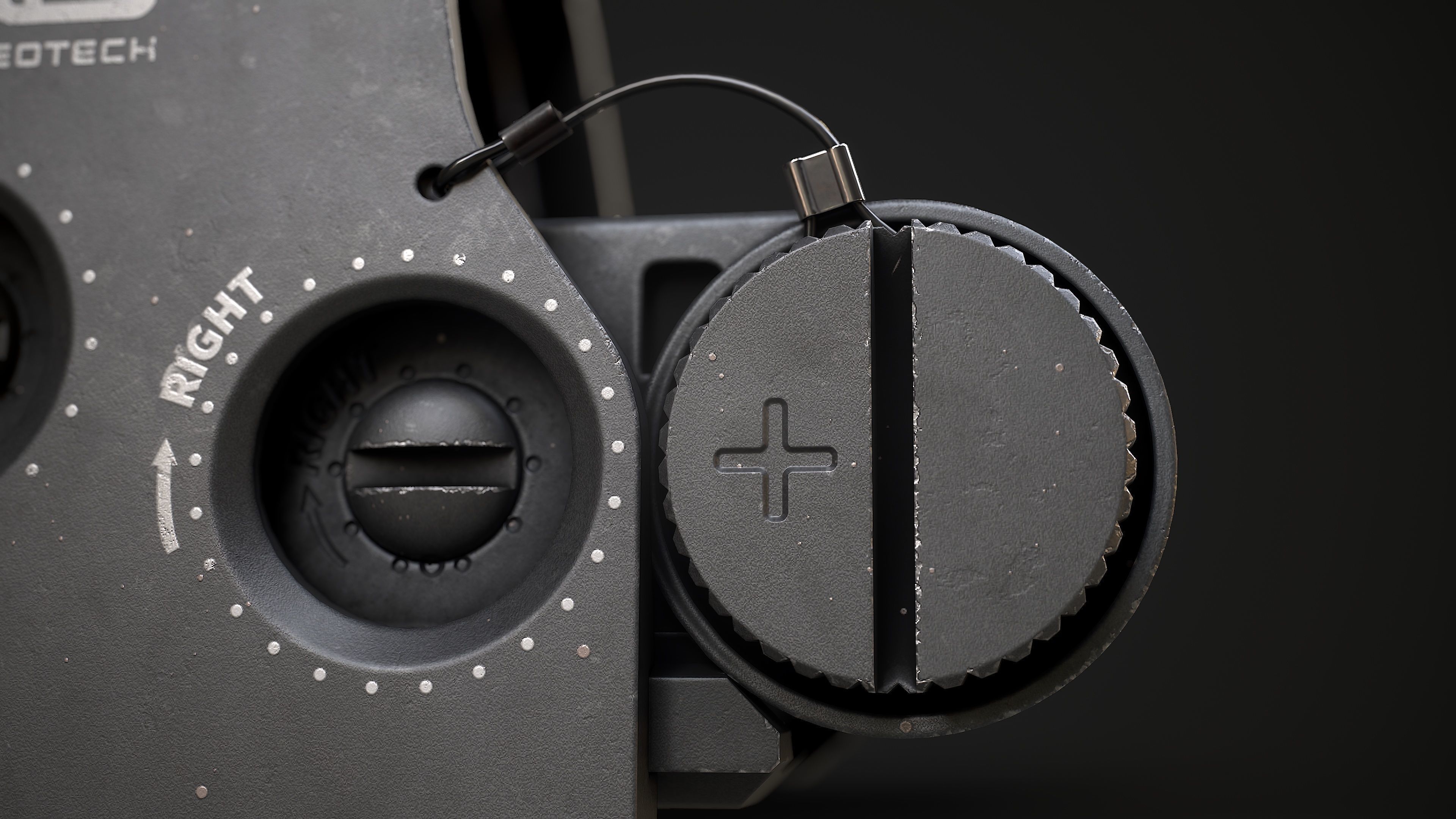 EOTECH HWS XPS3 HOLOGRAPHIC SIGHT Low-poly 3D model_14