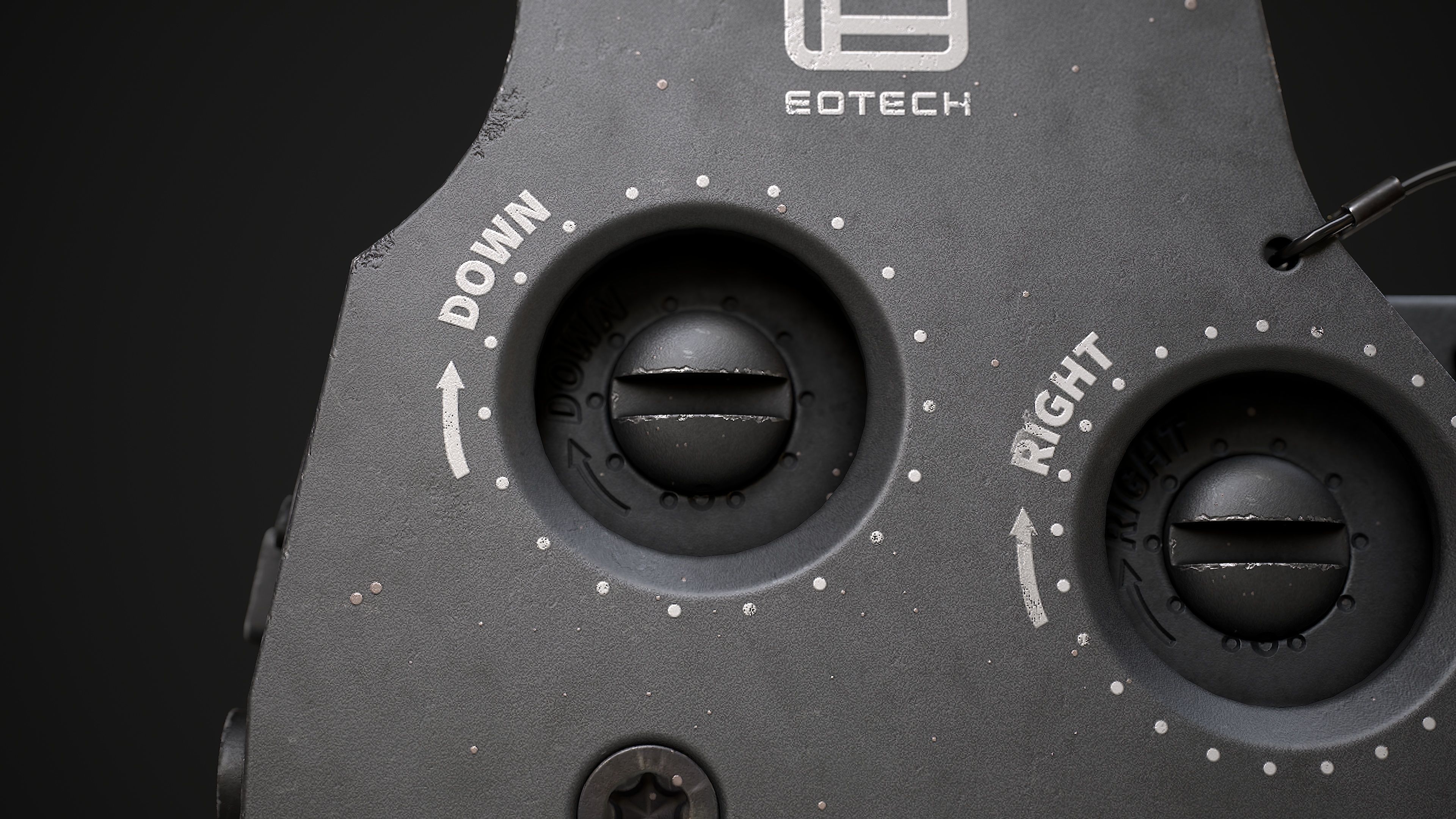 EOTECH HWS XPS3 HOLOGRAPHIC SIGHT Low-poly 3D model_13