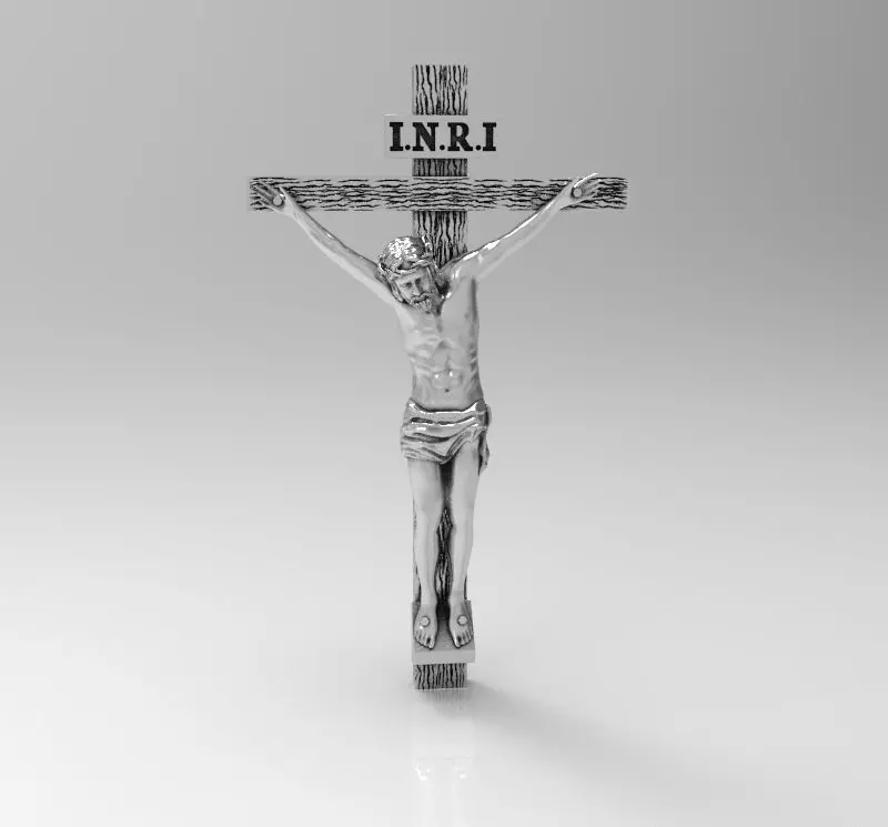 JESUS PENTANT 3D print model