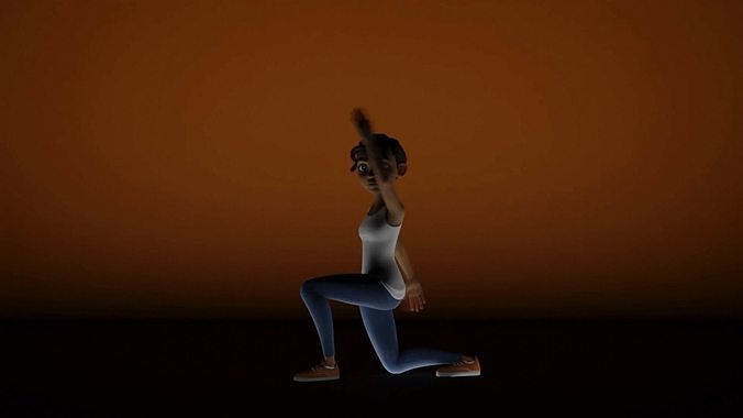 Element bending - blender 3D model