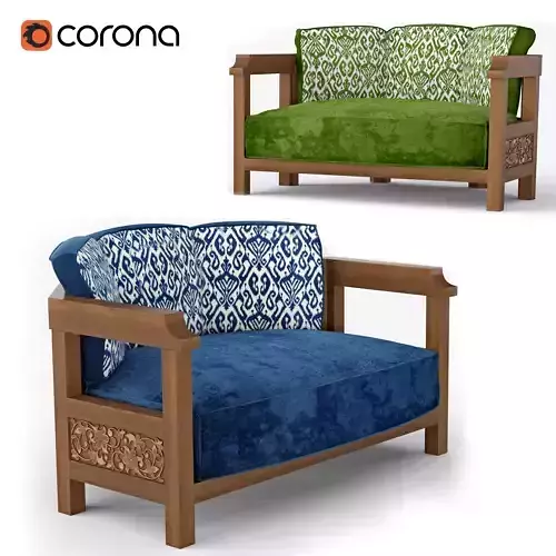 WOOD sofa