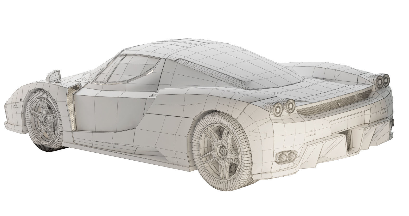 Ferrari Enzo 3D model_5