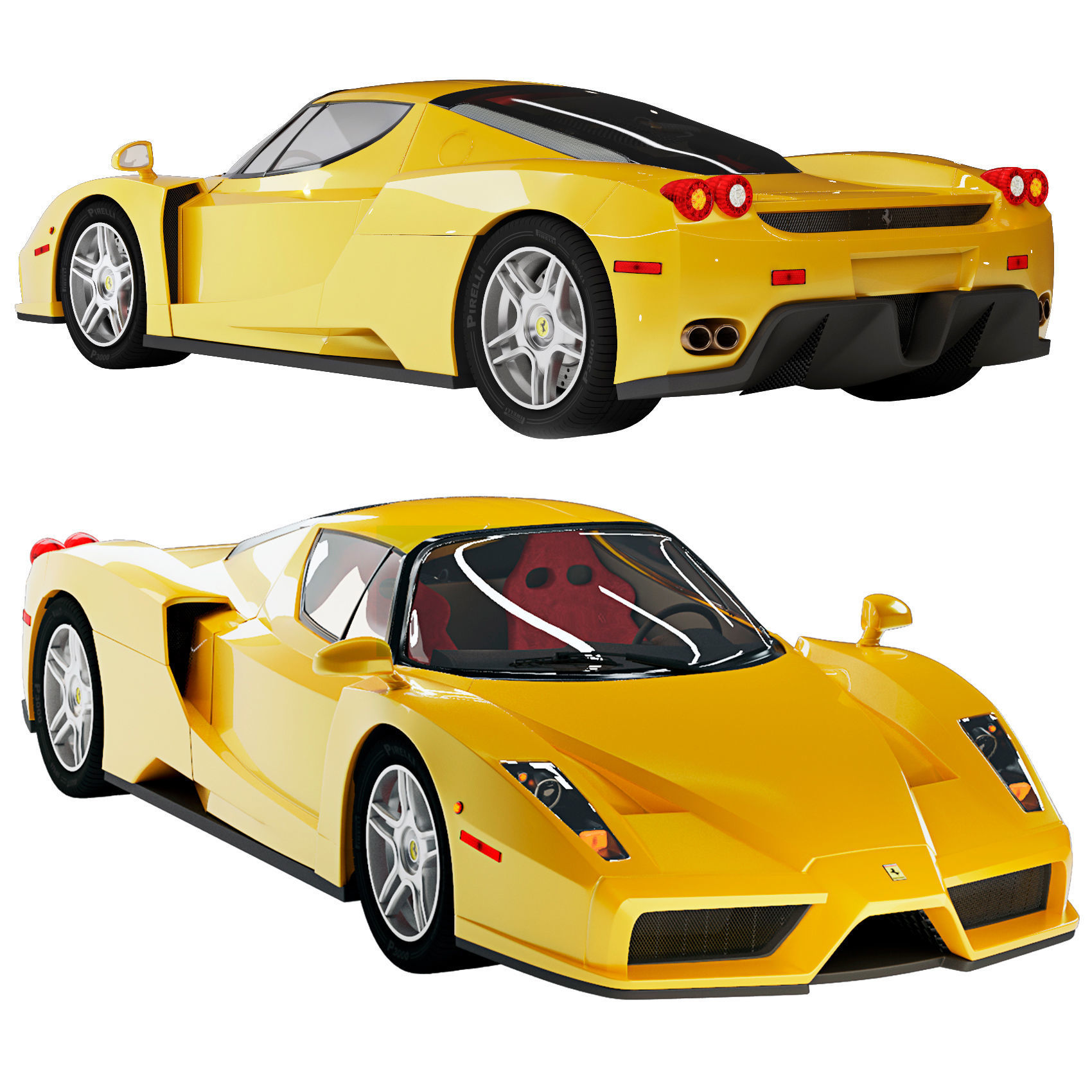 Ferrari Enzo 3D model_2
