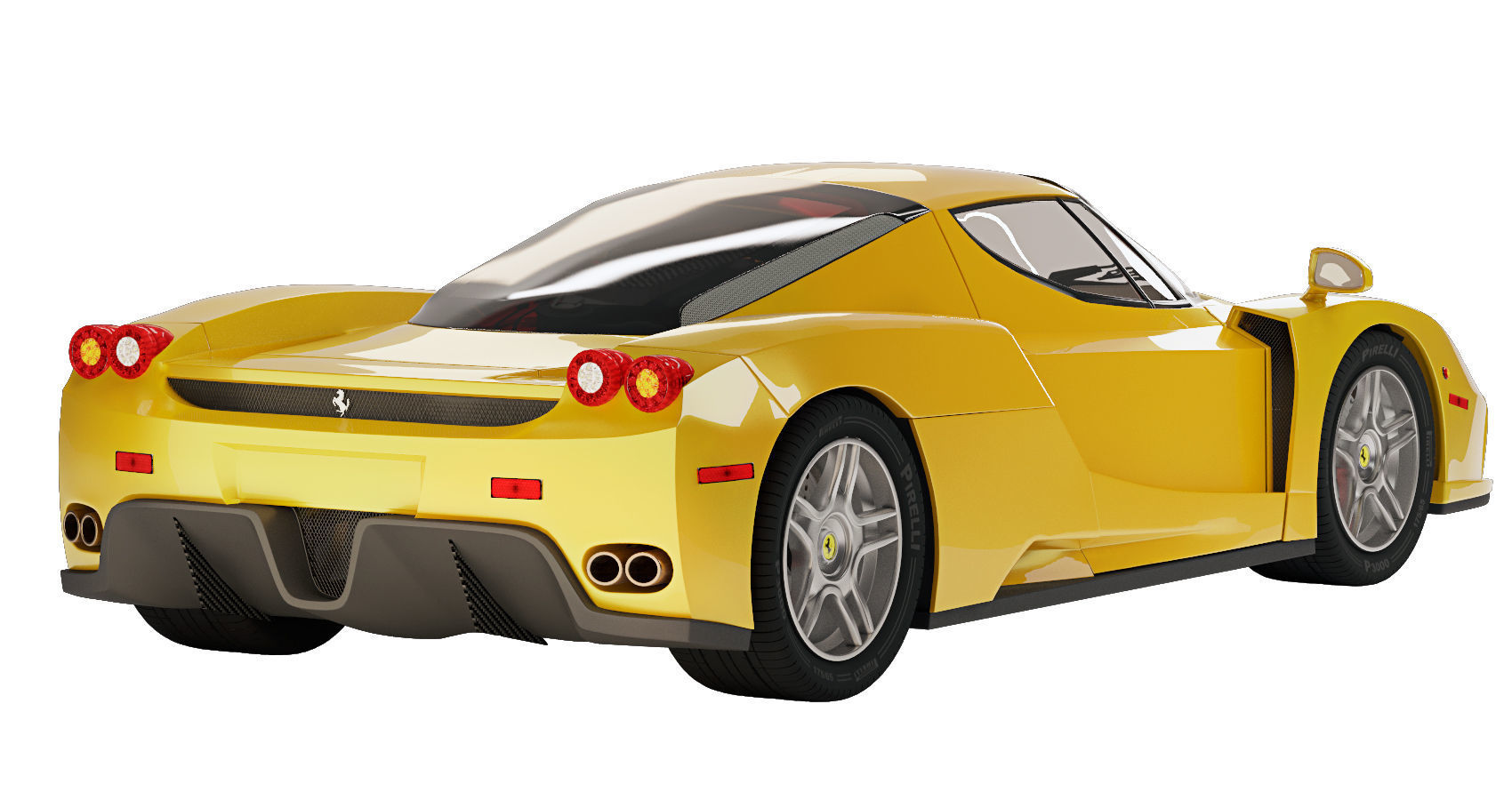 Ferrari Enzo 3D model_9