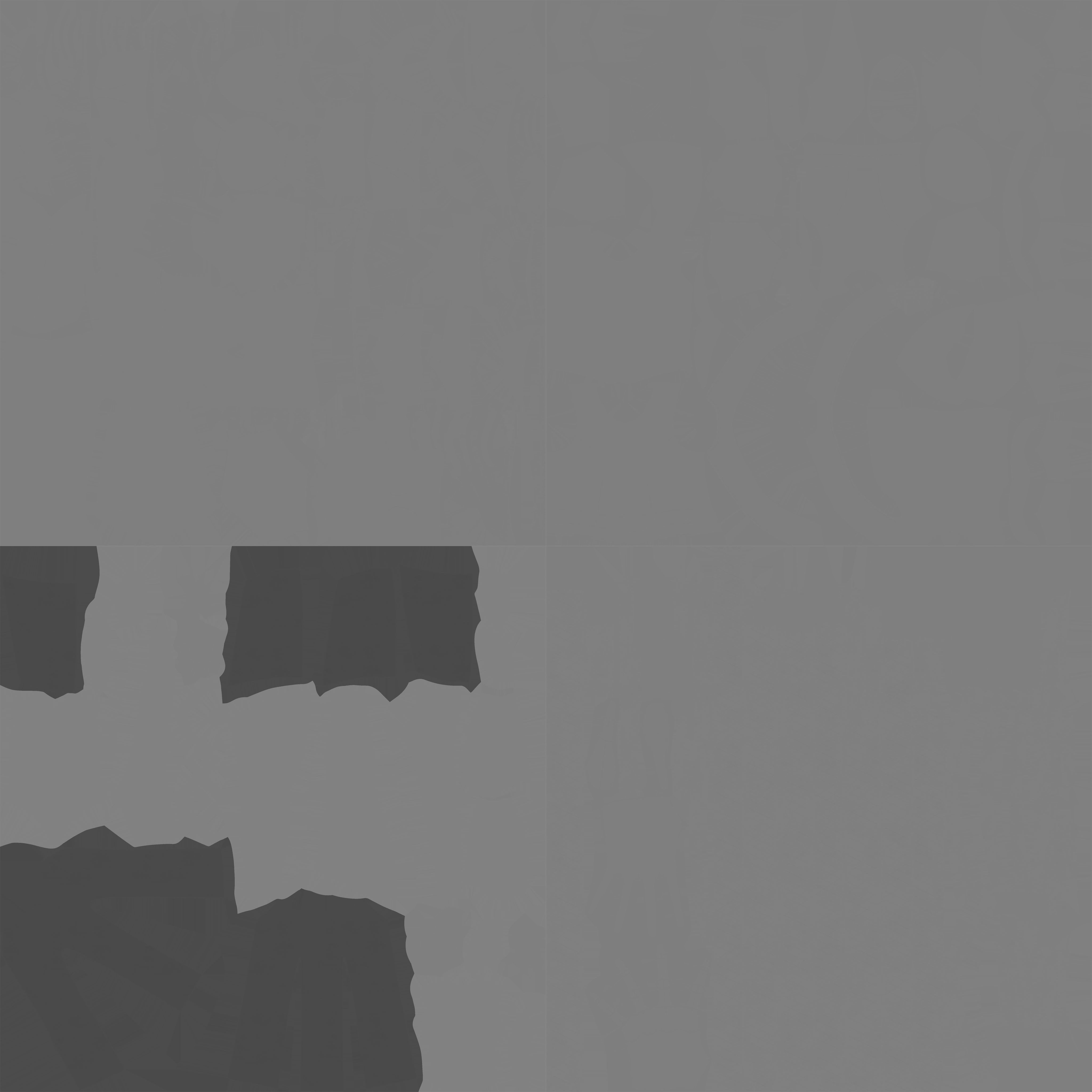 Female Dark Knight Armor 3D model_18