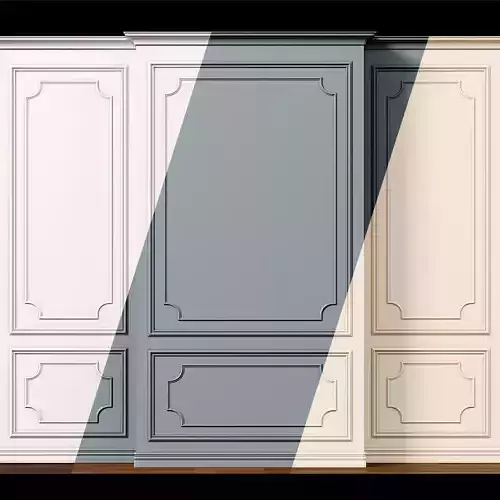 Wall molding 12 Boiserie classic panels