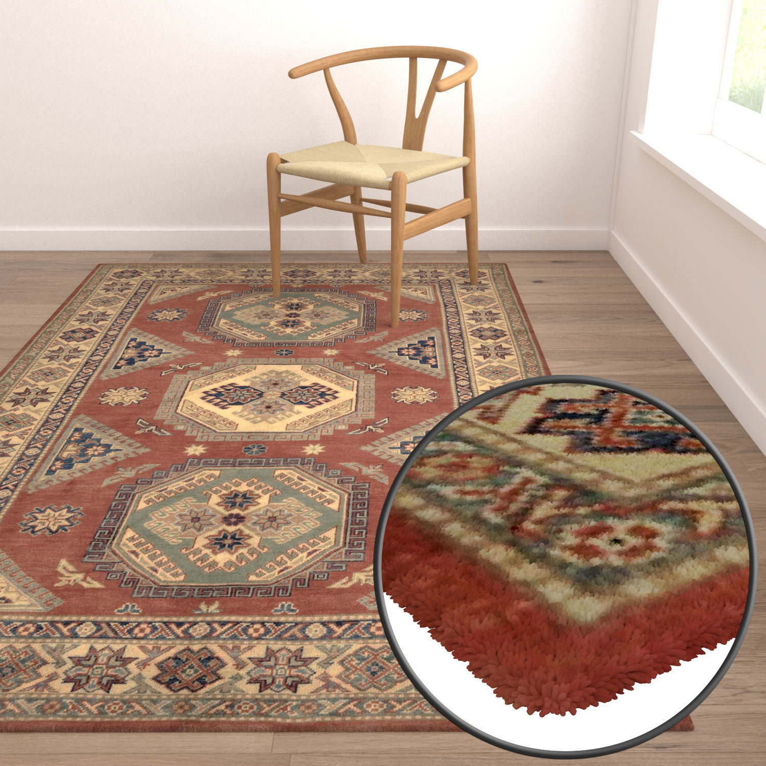 Rug Set 1926 3D model_5