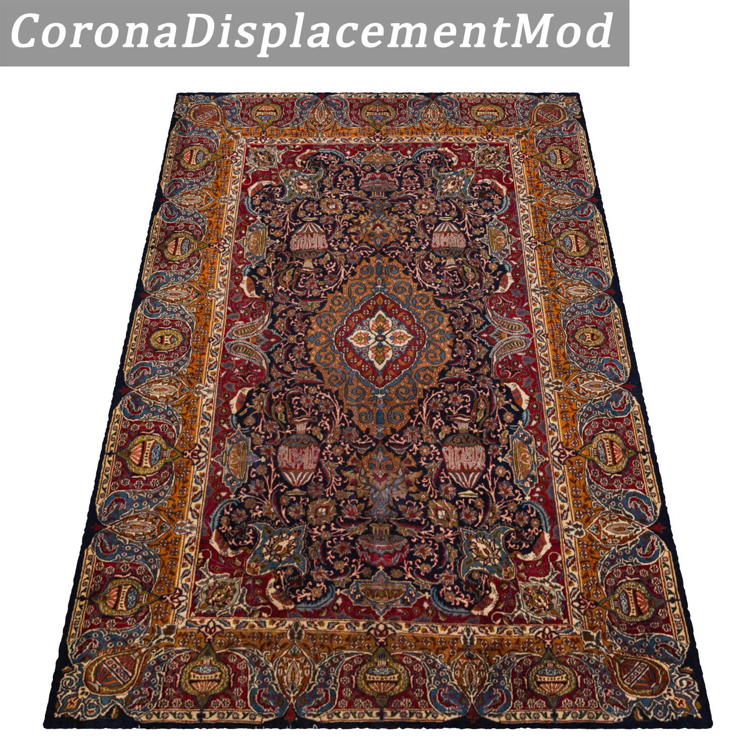 Rug Set 1926 3D model_4
