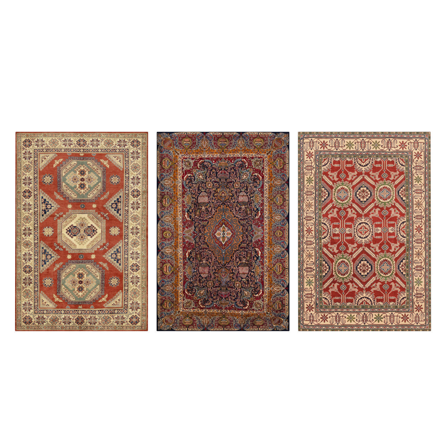 Rug Set 1926 3D model_6