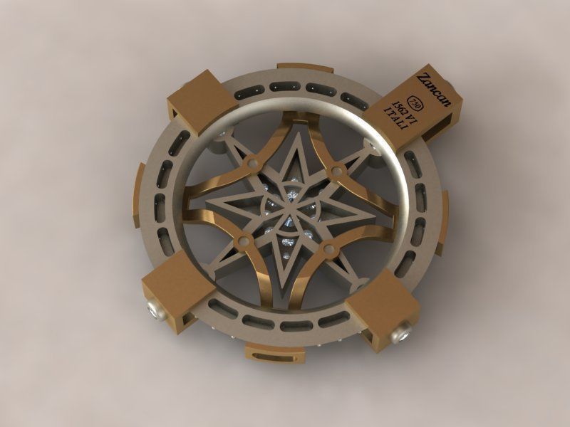 Wind rose 3D print model_1