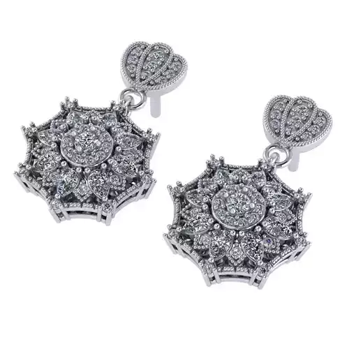 Fashion Earring 3D print model