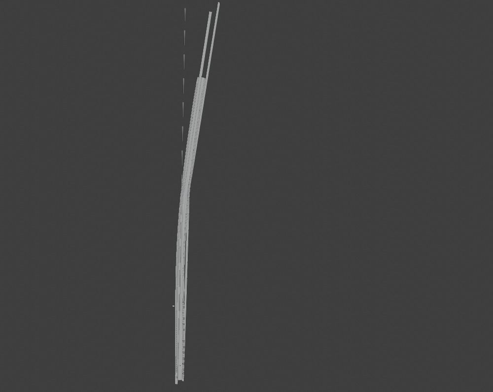 CITY LIGHTS - oil painting on canvas - recreation in blender 3D model_5