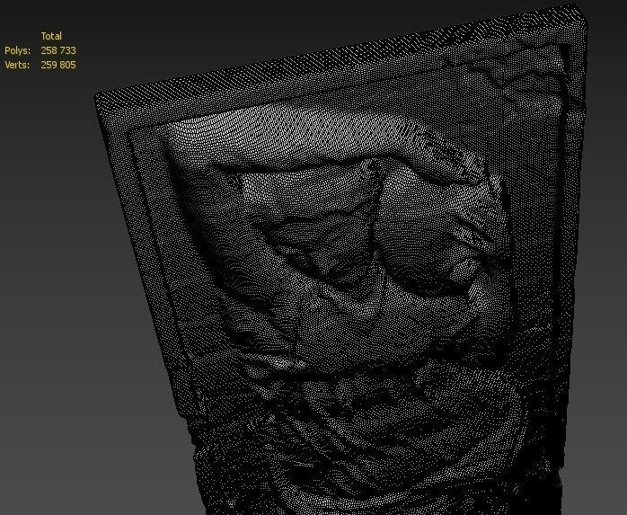 Ancient Relief 3D model_5