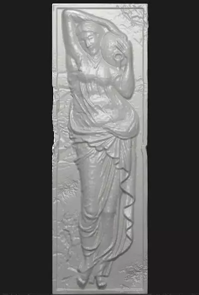 Ancient Relief 3D model_0