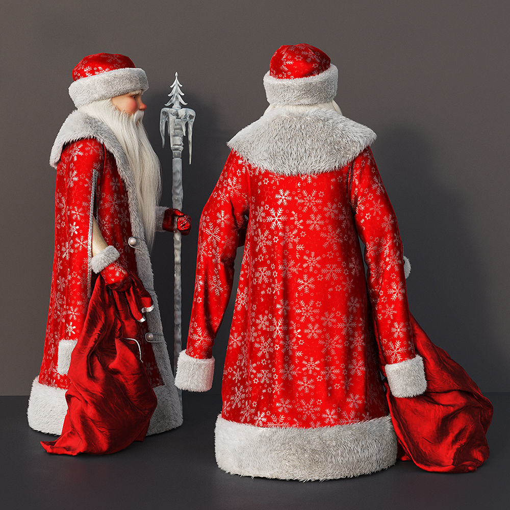 Santa Claus 3D model_1