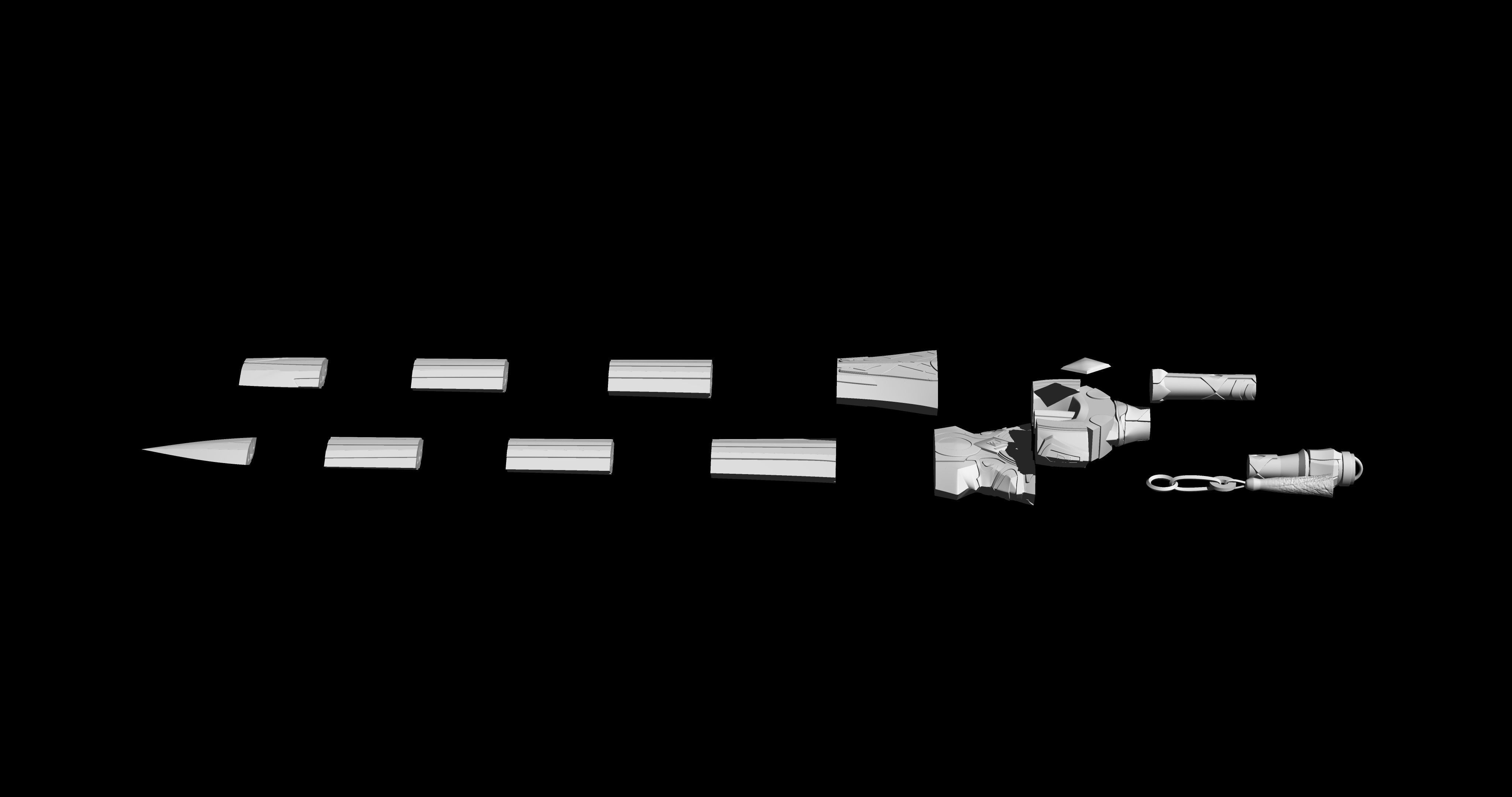 Genshin Impact Prototype Rancour 3D print model_5