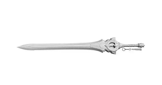 Genshin Impact Prototype Rancour 3D print model