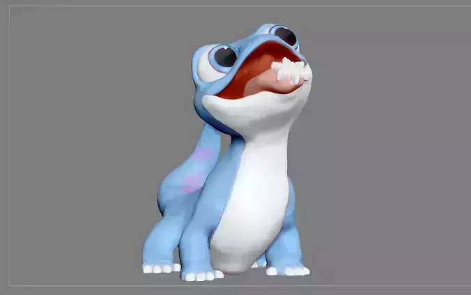 BRUNI MODEL FOR 3D PRINT Elsa FROZEN2 disney
