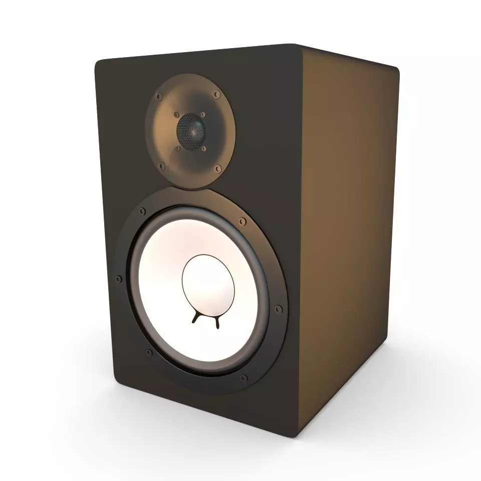 yamaha speaker 3D model_0
