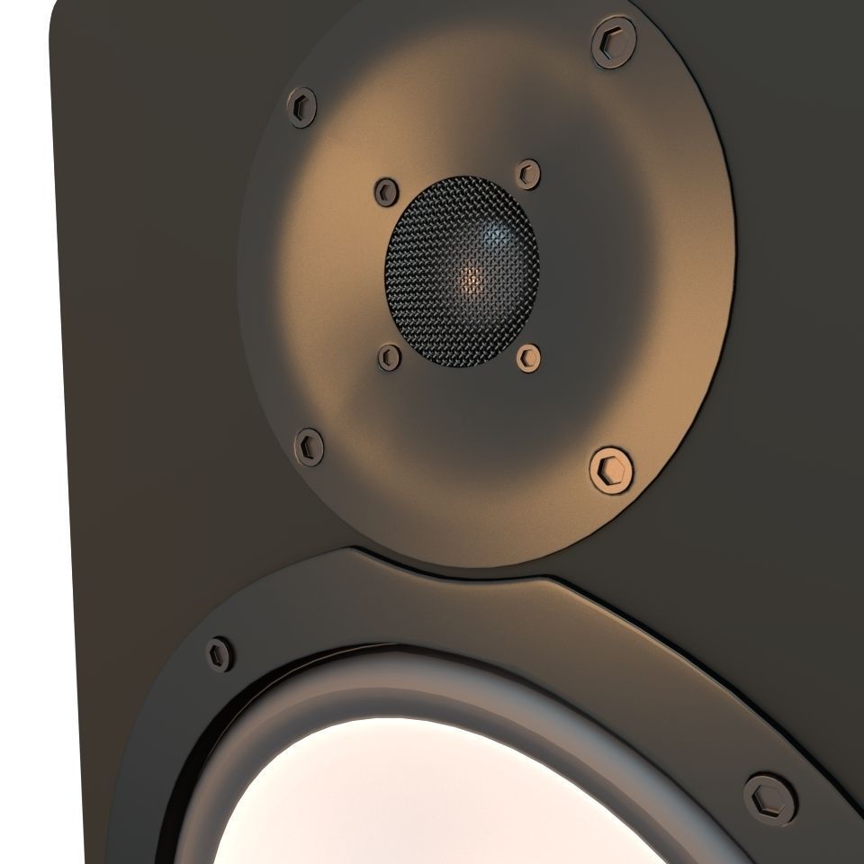 yamaha speaker 3D model_3