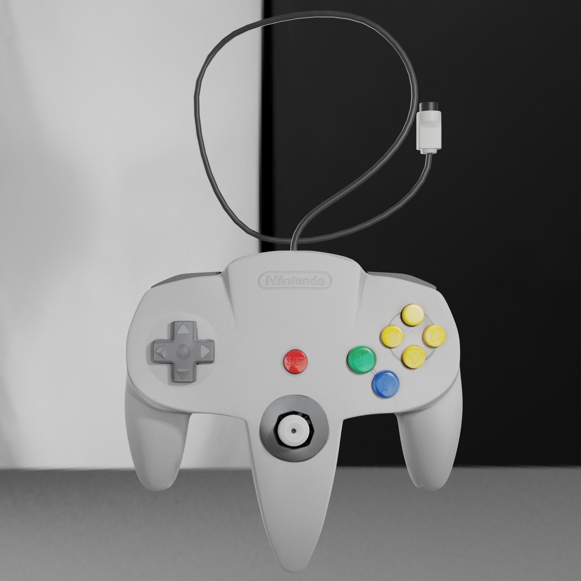 N64 Controller 3D model CGTrader