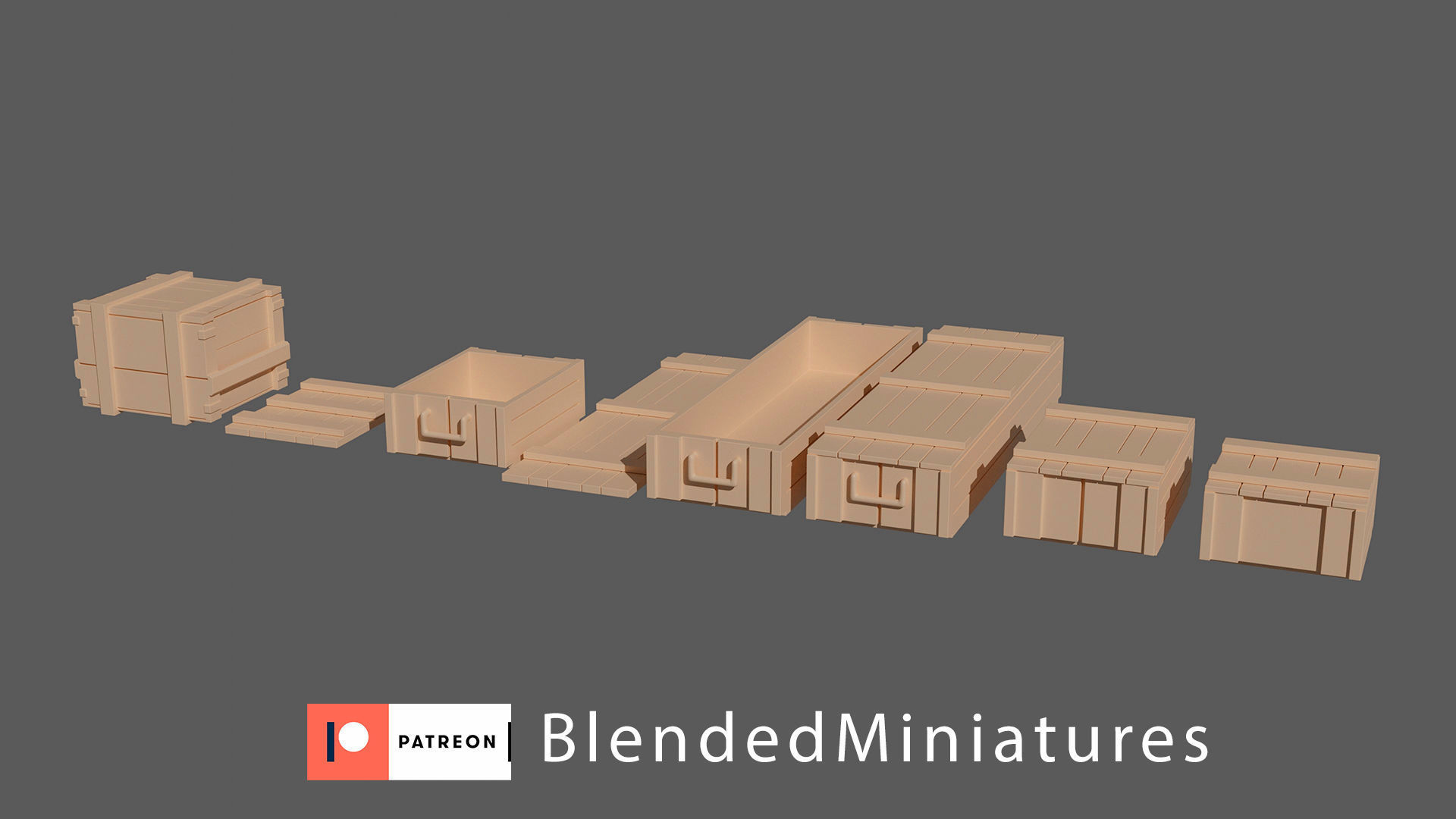 WW2 kitbash bundle 3D print model_3