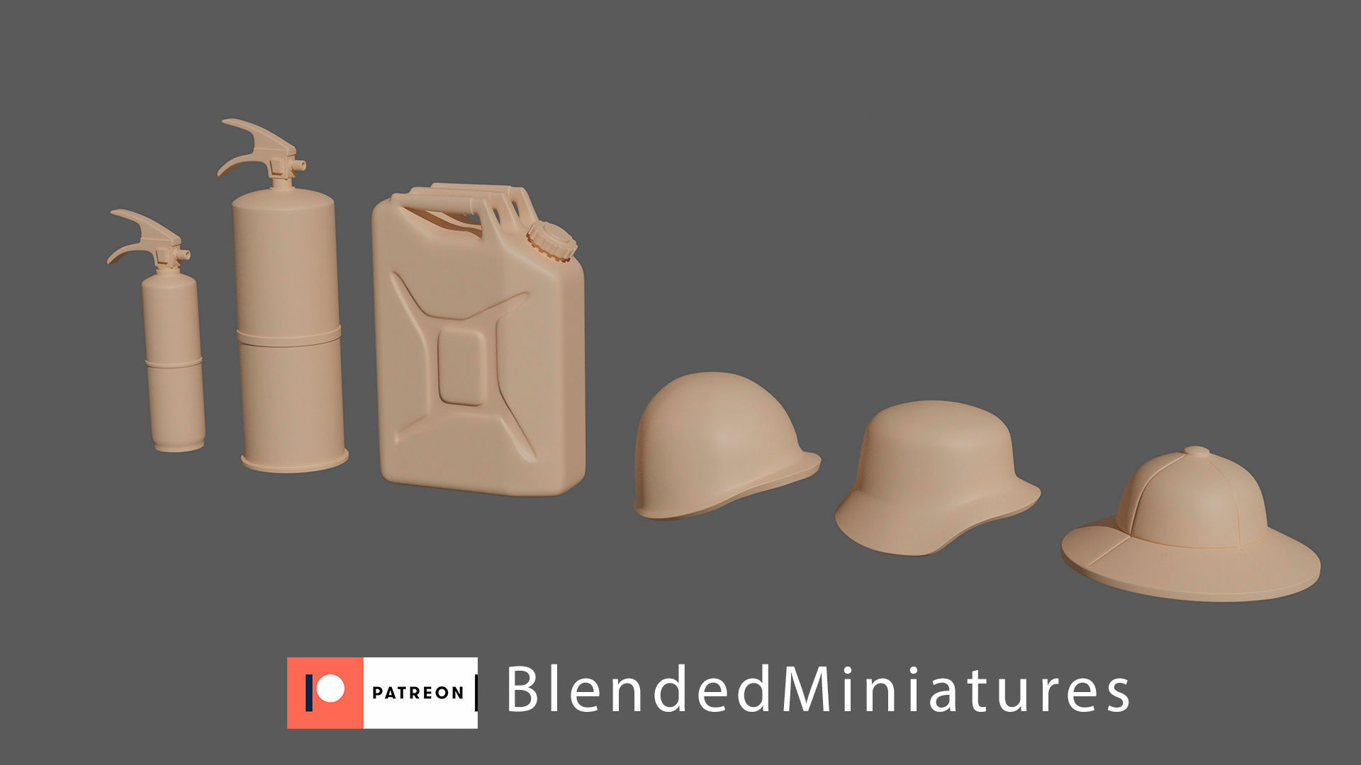 WW2 kitbash bundle 3D print model_2