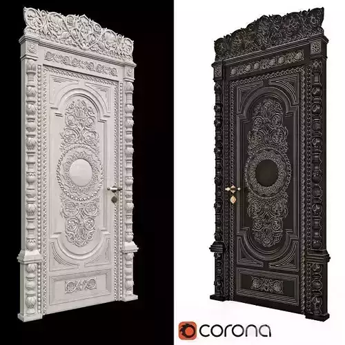  classic carved door 