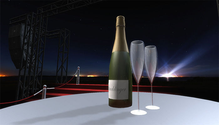 VIP Red Carpet Pack Low-poly 3D model_1