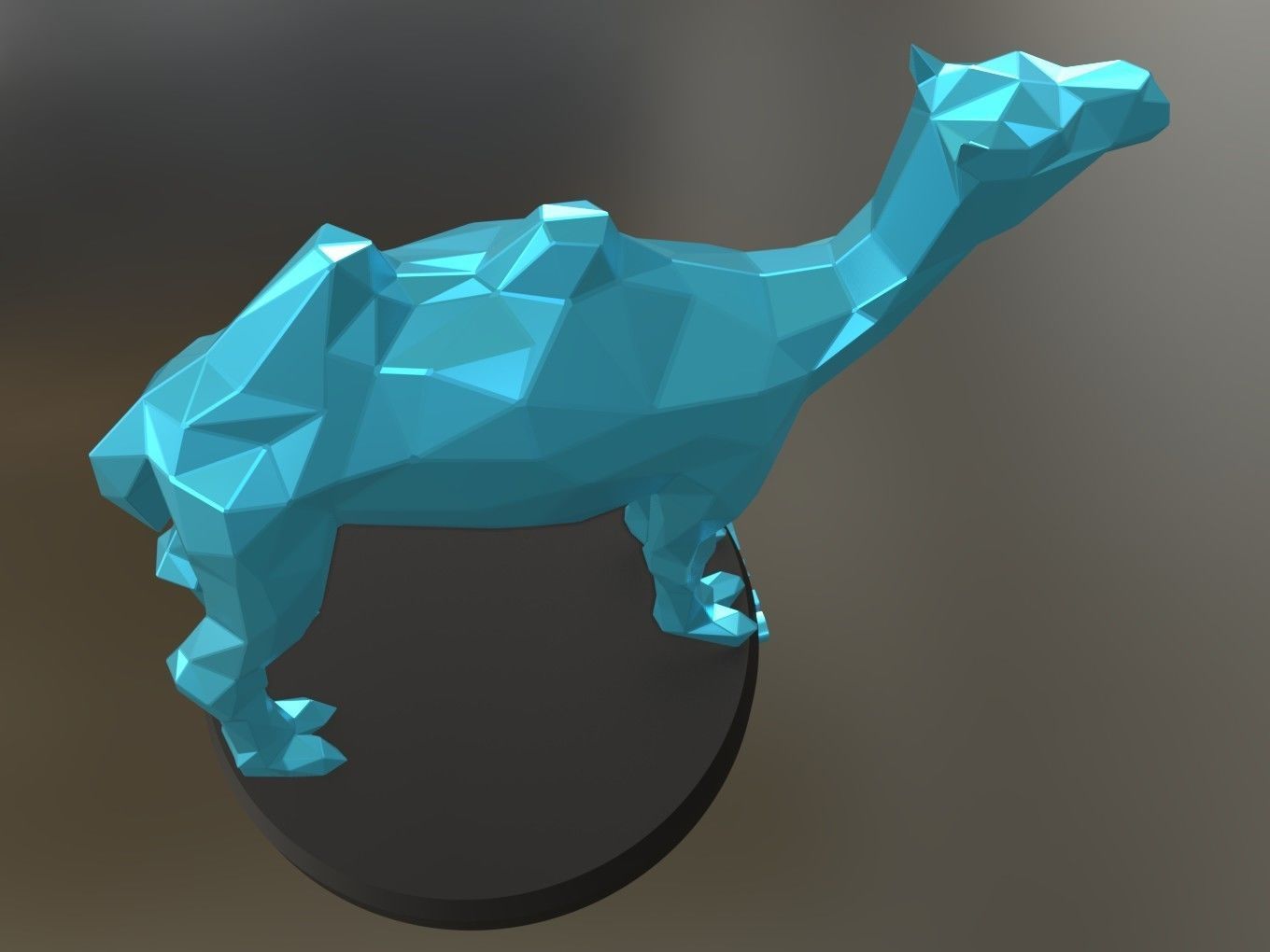 Poly Camel 3D print model_6