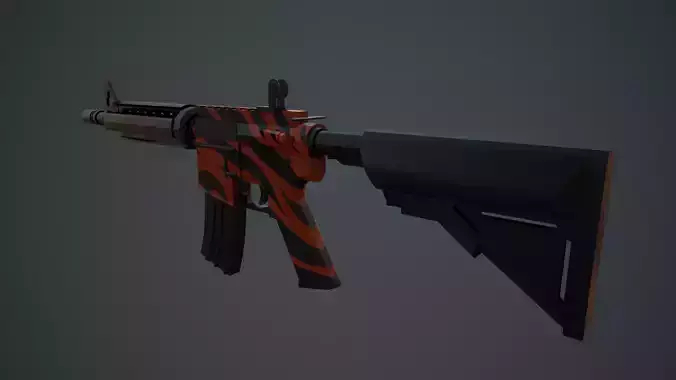 M4A4 - LowPoly ar rifle