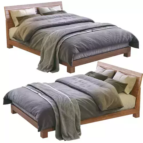 Dondra Teak Queen Bed