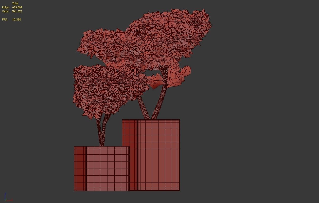 Flower Pack 151 3D model_4