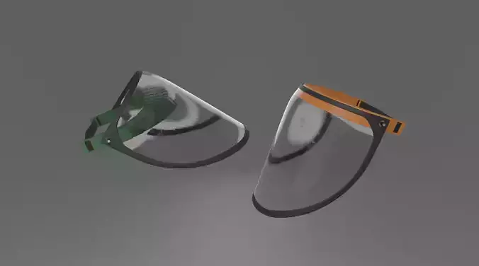 Protective Face Shield 3D Model